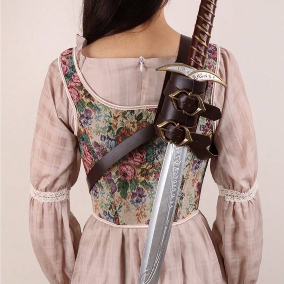 Harness Medieval Renaissance Scabbard Sheath New - Picture 2 of 10